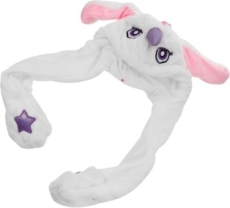 Gorro peluche Cosplay orejas moviles Unicornio - Imagen 3