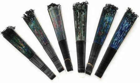 Abanico Souvenir Tela y PVC Art - Imagen 5