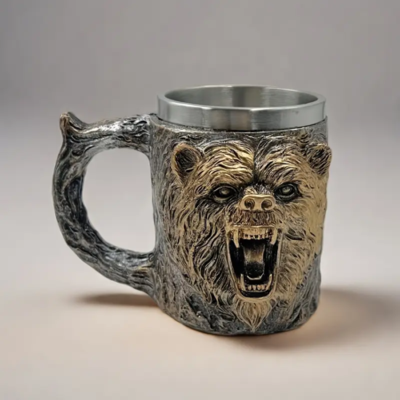 Jarro Mug Acero Cabeza de Oso - Imagen 9