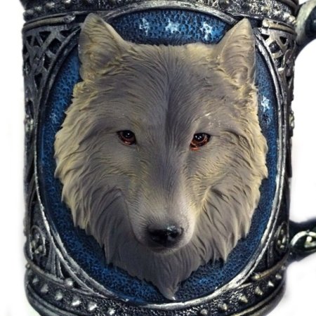 Taza Jarro Mug temática Medieval Lobo - Imagen 7