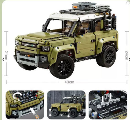 Coche Todoterreno LR Defender 4x4 Technic - Imagen 7