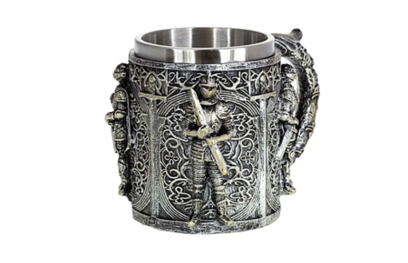 Taza Jarro Mug temática Medieval  de Juego de Tronos con el caballero medieval