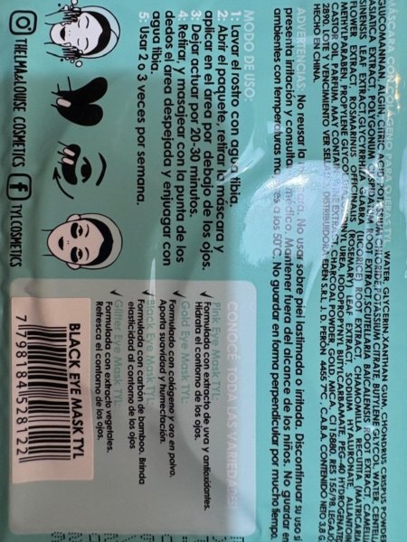 Mascara con colageno descongestiva para ojeras TYL - Imagen 9