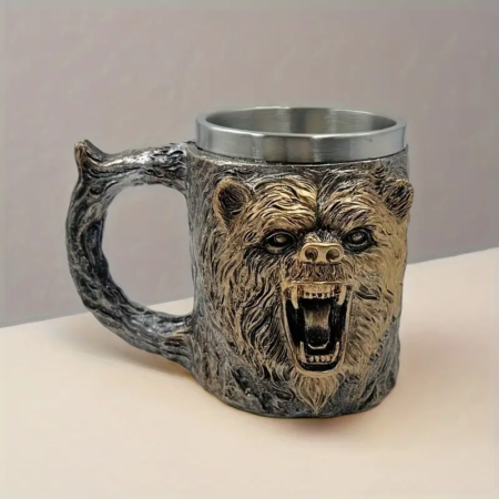 Jarro Mug Acero Cabeza de Oso - Imagen 12