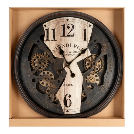 Reloj de Pared Edinburgh engranaje movil - Imagen 3