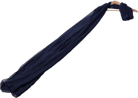 Pashmina Pareo Chal Neta Katrina Azul Marino - Imagen 5