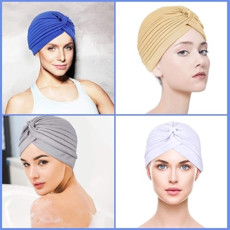 Turbante Gorro Basico  Sabrina Gris - Imagen 24