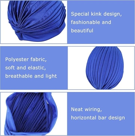 Turbante Gorro Basico  Sabrina Gris - Imagen 23