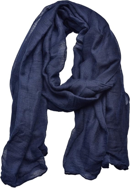 Pashmina Pareo Chal Neta Katrina Azul Marino