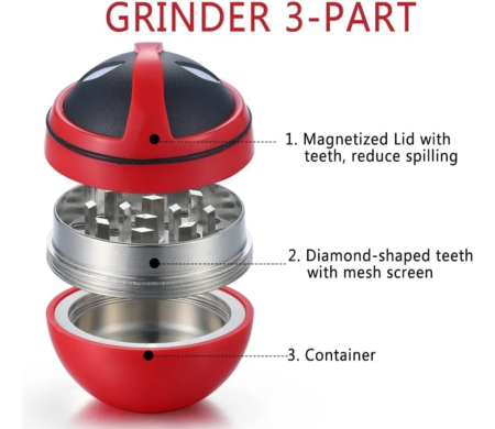 Molinillo Picador Grinder de especias o de tabaco Dead Pool - Imagen 5