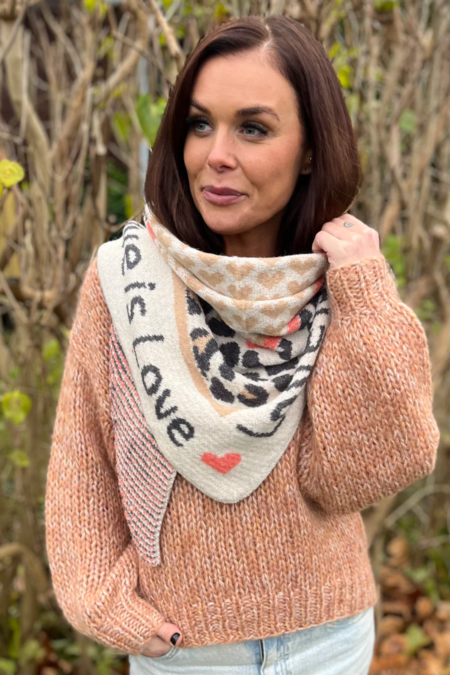 Bufandon Corazon Las Oreiro - Imagen 2