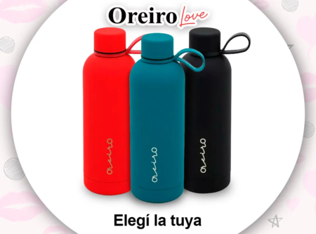 Botella Termica Oreiro Love 500ml Doble Capa Frio Calor New