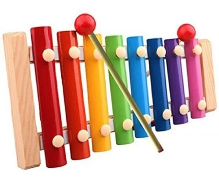 Instrumento Musical Infantil Xilofon Infantil 8 notas madera - Imagen 5