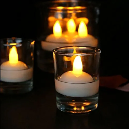 Vela Luz Led flotante x 6 - Imagen 5