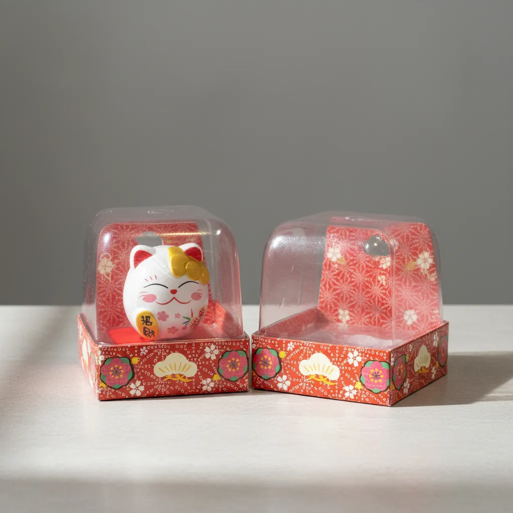 Maneki Neko Gatito de la Suerte Gold Feng Shui Japonés 10cm DESIGN HELLO KITTY - Imagen 9