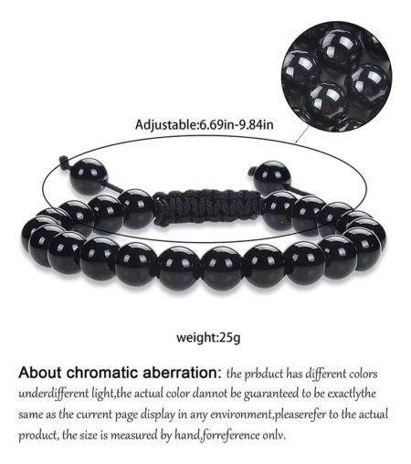 Para Papa pulseras energeticas piedra natural - Imagen 3