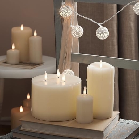 Velon Simil Cera natural 3 Pabilos - Imagen 4