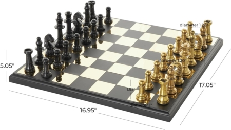 Juego de mesa Ajedrez Elegat Tablero y piezas unicas - Imagen 5