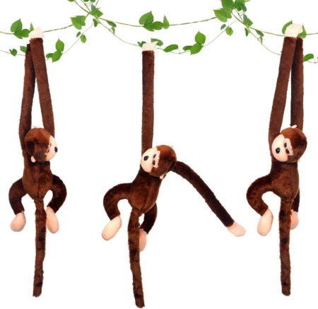 Peluche Monito Abrazador Colgante