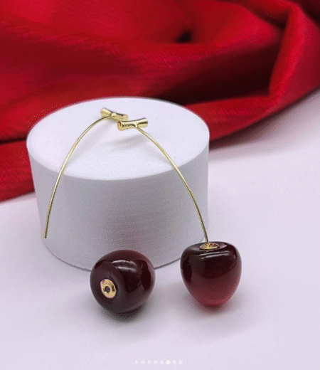 Aros Cherry largos - Imagen 8