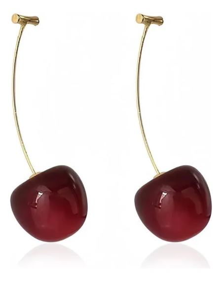 Aros Cherry largos - Imagen 3