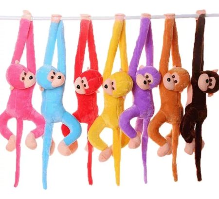 Peluche Monito Abrazador Colgante - Imagen 9