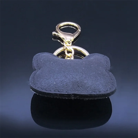 Llavero Bag Charm Cat con brillos - Imagen 5