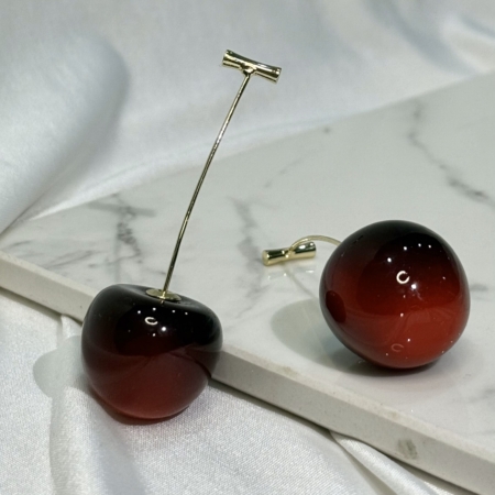 Aros Cherry largos - Imagen 6