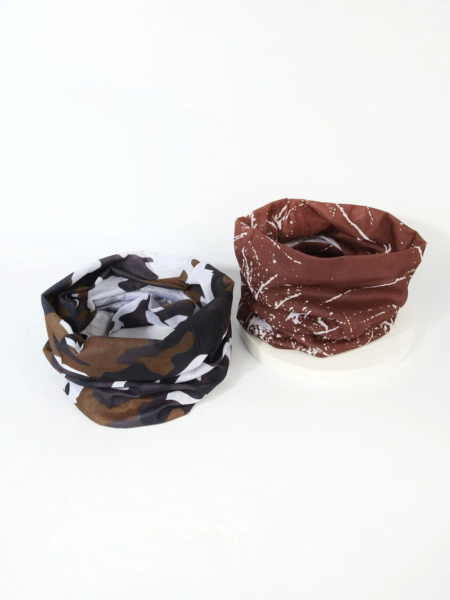Cuello Bandana Vincha bufanda gorro Headwear Multiuso Buff Mocha Mousse