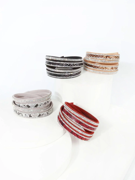 Pulsera Doble Brazalete Chocker Piton