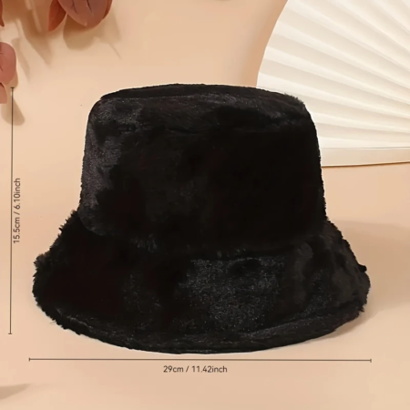 Gorro Bucket Peluche Noruega - Imagen 5