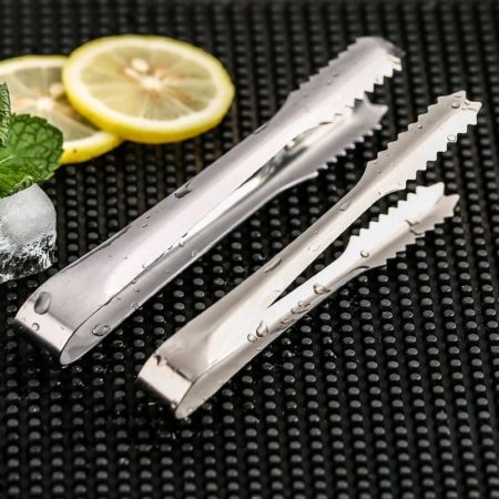 Pinza de acero para hielo, azucar, fruta - Imagen 3
