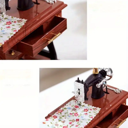 Caja Musical Maquina de coser vintage Mediano - Imagen 20