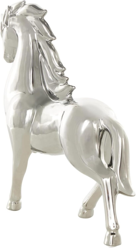 Escultura de cerámica del Cavallino Rampante - Imagen 4