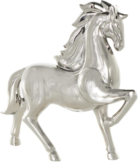 Escultura de cerámica del Cavallino Rampante - Imagen 2