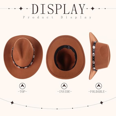 Sombrero Texas Cowboy Lazy - Imagen 9