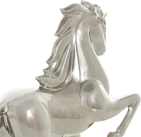 Escultura de cerámica del Cavallino Rampante - Imagen 3