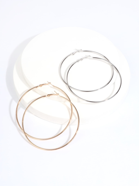 Aros Argolla Leandra 7cm