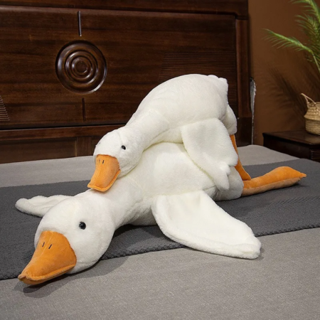 Almohada Almohadón Peluche Infantil Ganso Chico Niños Adultos - Imagen 2