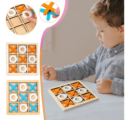 Tablero Tac Toe Xo Un Juguete educativo clasico - Imagen 2