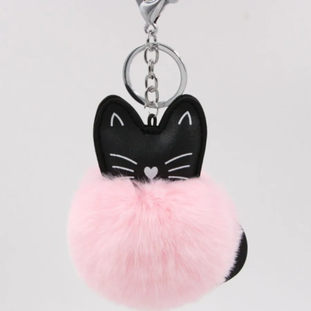 LLavero Pompom Gatito - Imagen 7