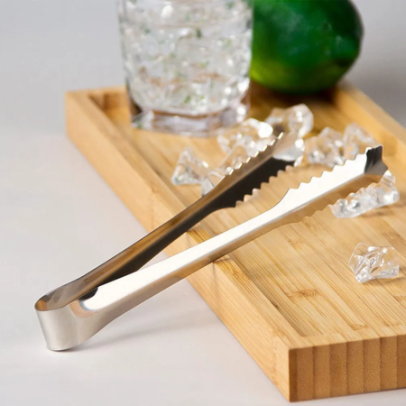 Pinza de acero para hielo, azucar, fruta - Imagen 10