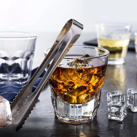 Pinza de acero para hielo, azucar, fruta - Imagen 11