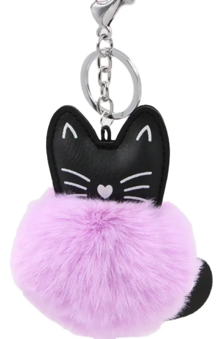 LLavero Pompom Gatito - Imagen 4