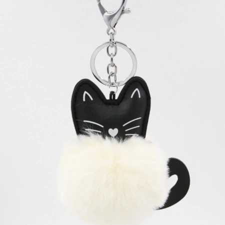 LLavero Pompom Gatito - Imagen 5
