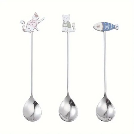 Cucharas Cute Gatito - Imagen 15
