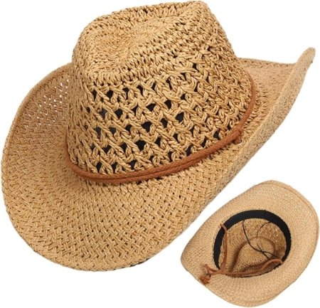 Sombrero Estilo Cowboy Tejido Manuela - Imagen 21