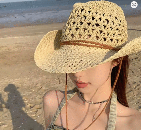 Sombrero Estilo Cowboy Tejido Manuela - Imagen 34