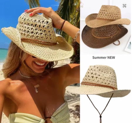 Sombrero Estilo Cowboy Tejido Manuela - Imagen 33