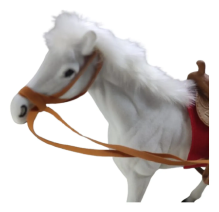 🐎 Caballo de Felpa con Accesorios – 30 cm - Imagen 4